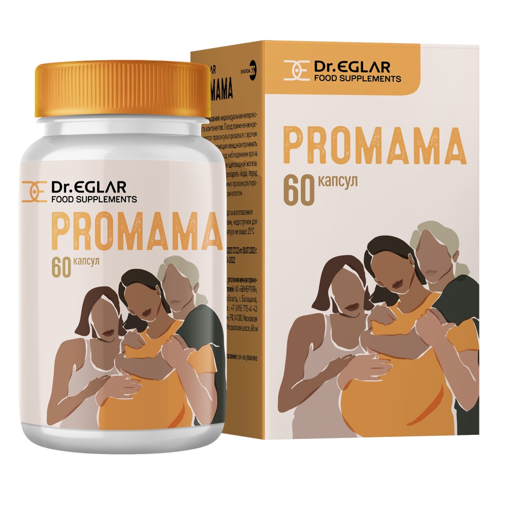 Dr.EGLAR PROMAMA (ДОКТОР ЭГЛАР ПРОМАМА) капсулы 30-60 шт